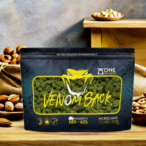 Venom Sack One Pound Cannabis Marijuana Bag Pouch Packaging